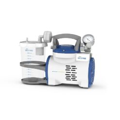 Aspirador Diafragma Con Vacuometro C/ Frasco 1Lt N33VA