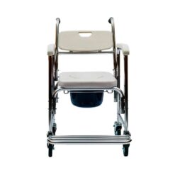 Silla sanitaria con apoya pie rebatible 1185