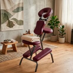 Alternative view of Silla Ergonómica para Masajes Plegable RNL012 Bordó LEDESMA