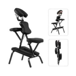 Silla Ergonómica para Masajes Plegable RNL012 Bordó LEDESMA - Imagen 6