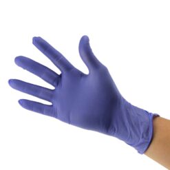 guante nitrilo violeta euromix