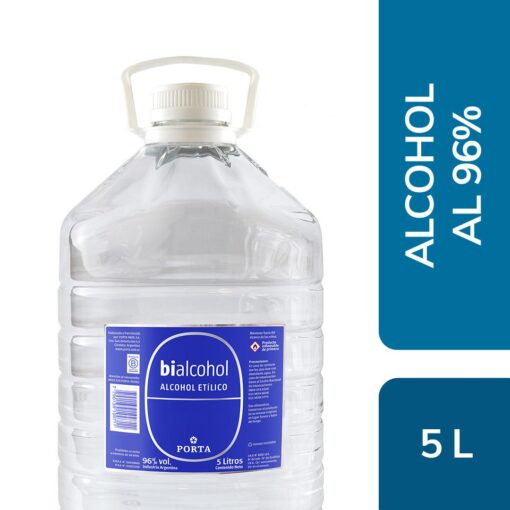 Alcohol Etilico Bialcohol 96% 5Lt