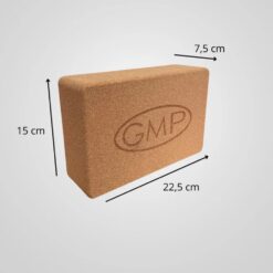 Bloque de Yoga Corcho 22X14X7cm GMP - Imagen 3