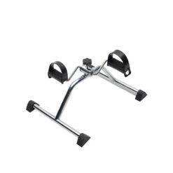 Pedalera aluminio cromada