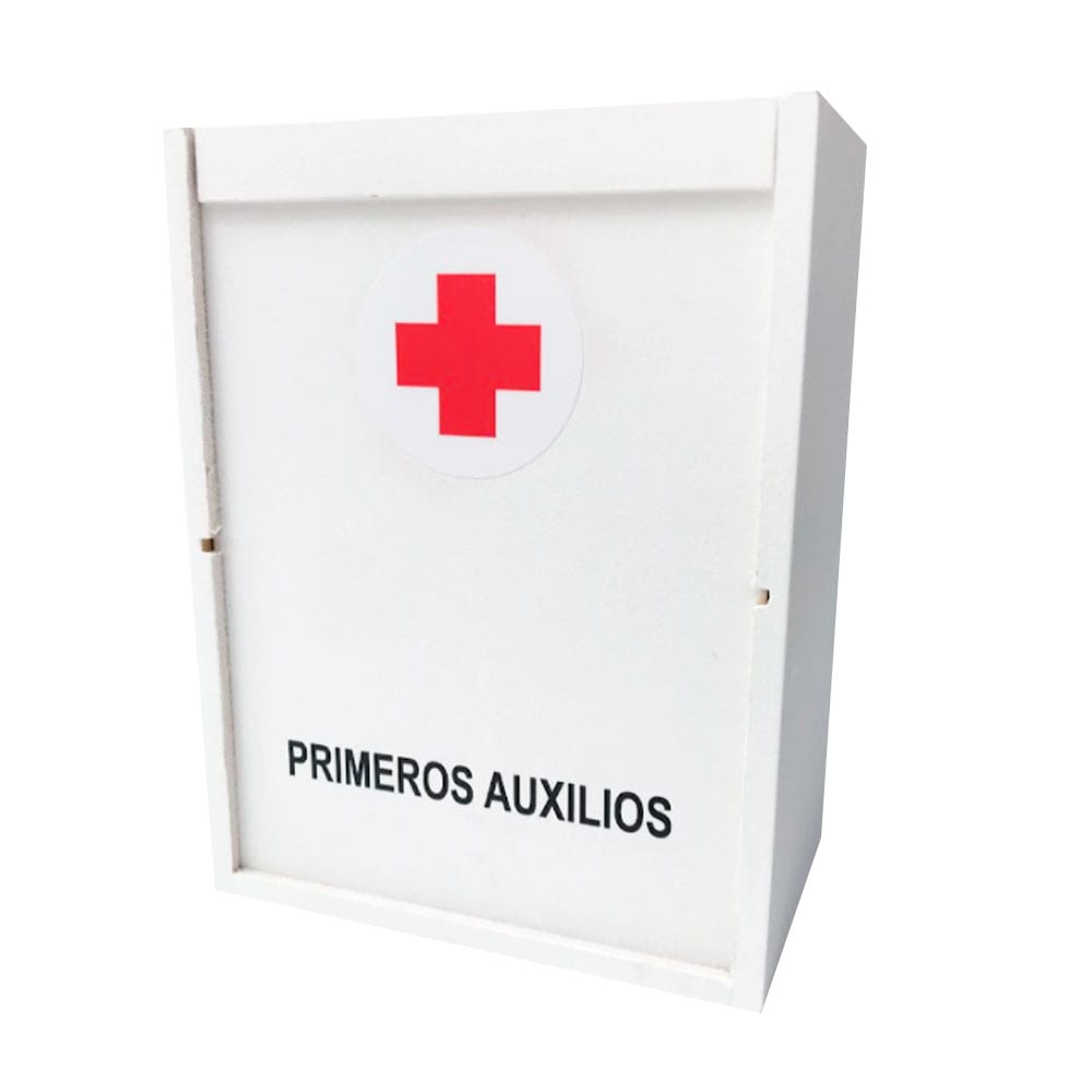 BOTIQUIN PRIMEROS AUXILIOS 25x19x12 CON ELEMENTOS - Cirugía Rex
