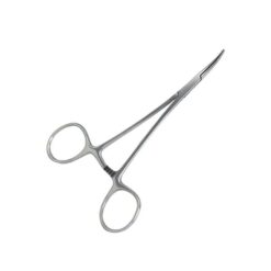 Pinza hasltead curva sin diente