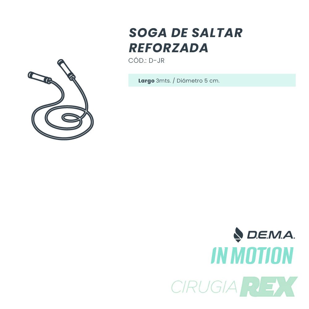 Soga de Saltar Reforzada PVC DEMA - Imagen 2