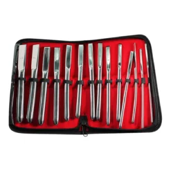 Dilatador uterino hegar juego x 14 Piezas 4 a 17mm