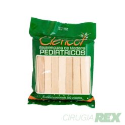 Bajalengua De Madera Pediatricos X100 Unidades