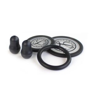 Kit de piezas de repuesto para fonendoscopios 3M™ Littmann® Classic III™, Cardiology IV™ 40016, color NEGRO