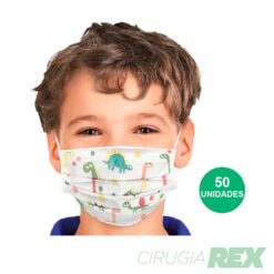 Barbijo Quirúrigico Para Chicos X 50U