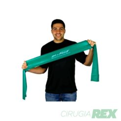 Banda Elástica Verde - Resistencia Media 1.5m GO BAND