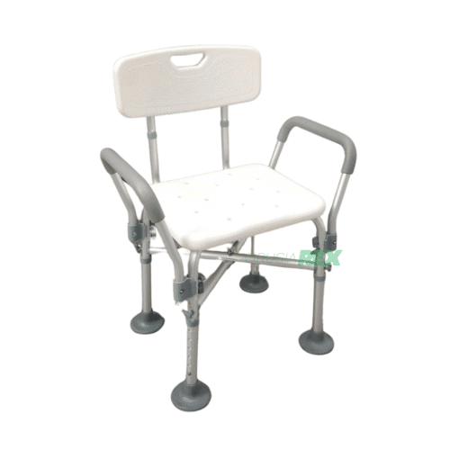 silla de ducha reforzada con apoya brazo 1089