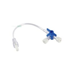 Llave de 3 Vías Estéril KLF con Tubo de Extensión de 30 cm