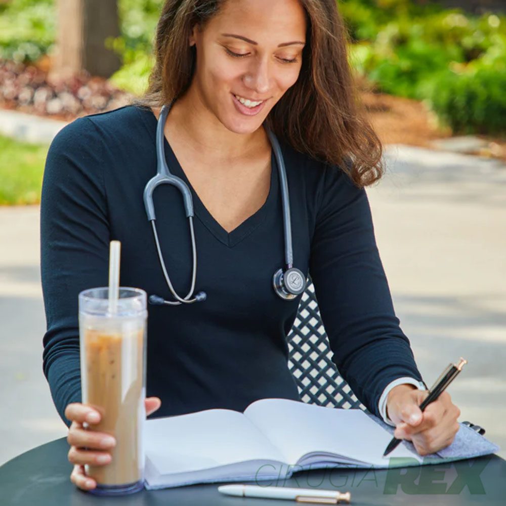 Littmann Classic III Edición Especial Humo Gris Tip Violeta 5873 - Imagen 6