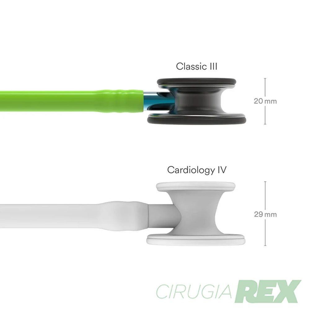 Littmann Classic III Edición Especial Verde Lima Tip Azul 5875 - Imagen 4