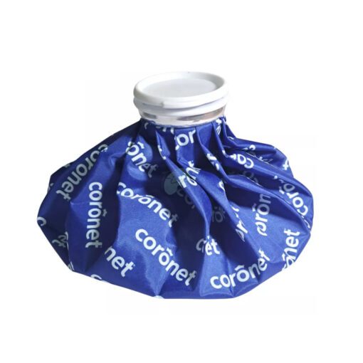 bolsa de hielo coronet azul logo