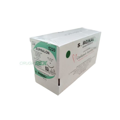 Sutura Nylon Monofilamento 2-0