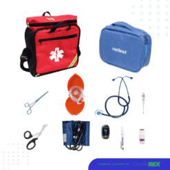 Kit Emergencias Médicas con Bolso ROJO