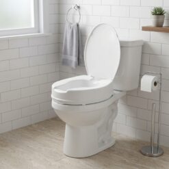 Asiento Eleva Inodoro con Tapa y Ajuste Lateral 517 - Imagen 4