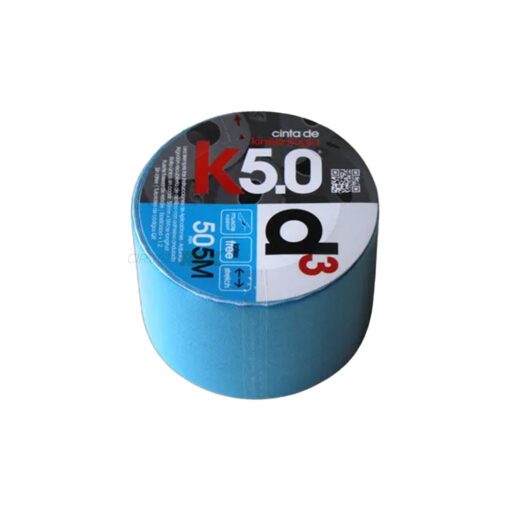 Cinta kinesiológica K5.0 d3 Celeste