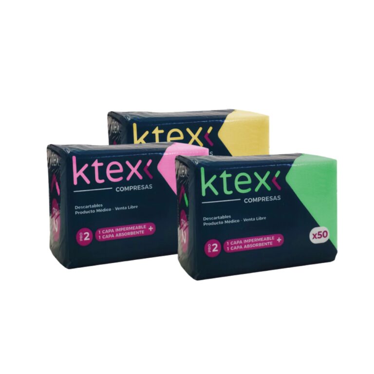 Compresas 45 x 33 cm x 50un PRO2 KTEX - Cirugía Rex