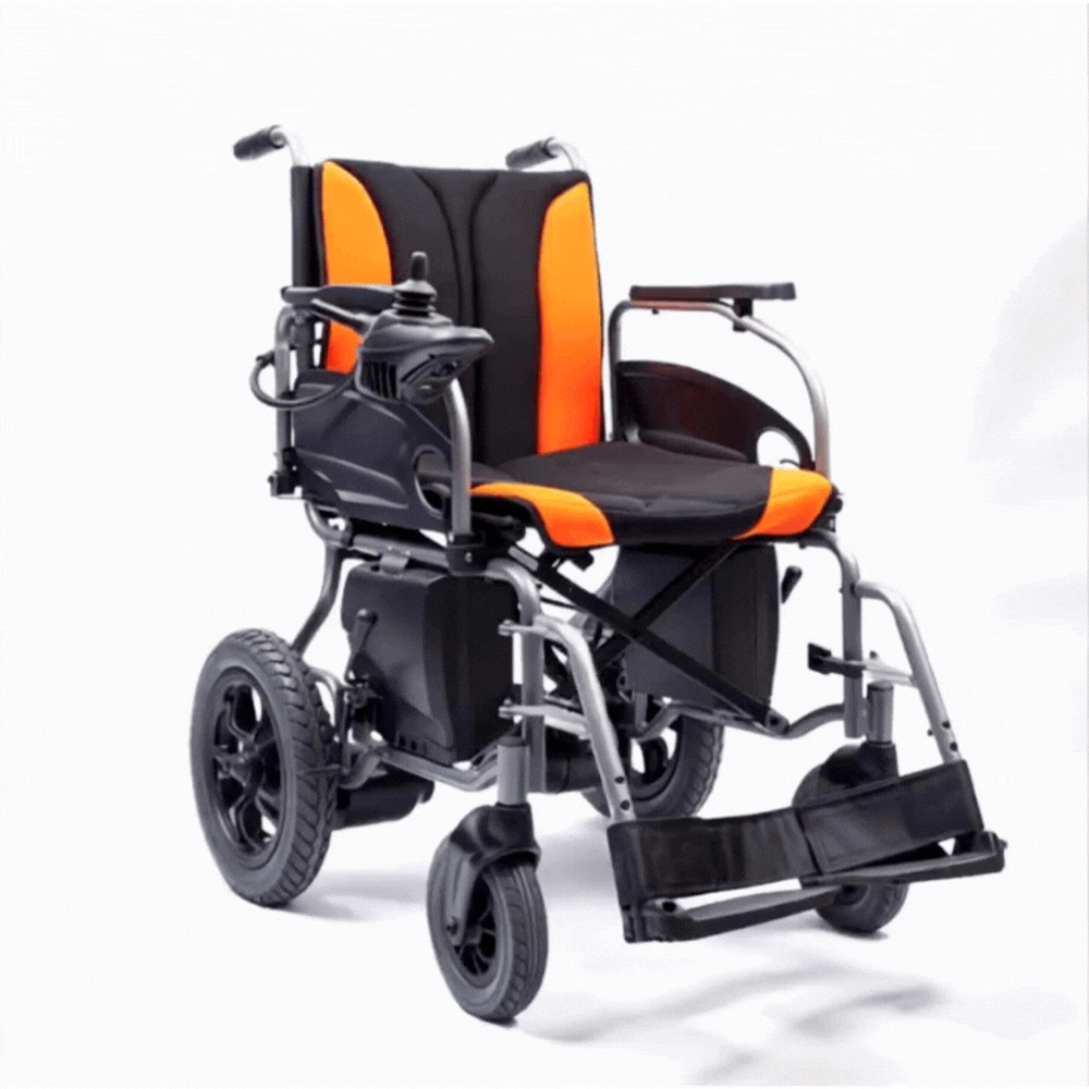 Alternative view of Silla de Ruedas a Batería de Lujo D210DL YUWELL