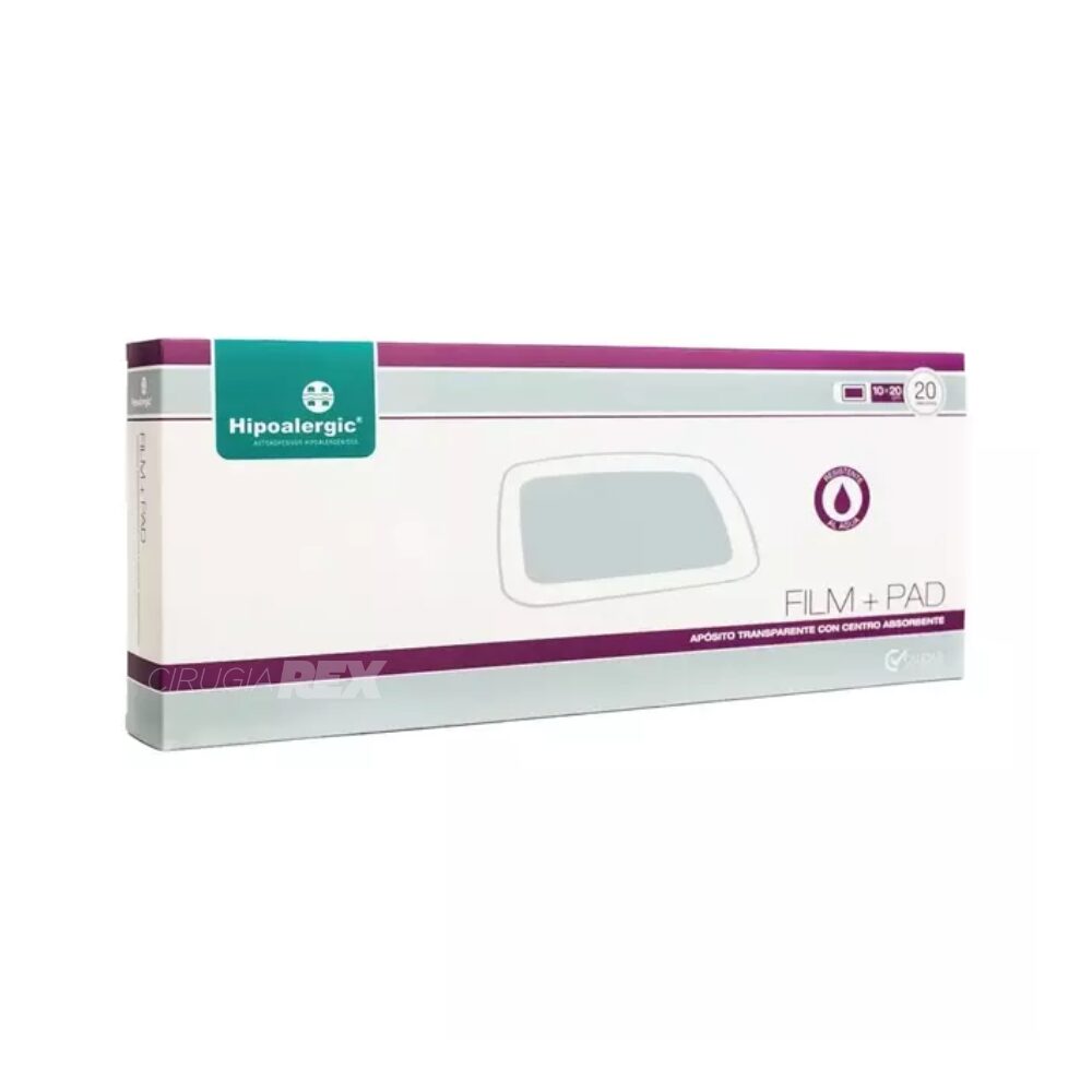 Aposito transparente FILM PAD 10 x 30cm HIPOALERGIC