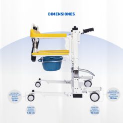 Alternative view of Silla Elevapaciente Hidráulica SILFAB