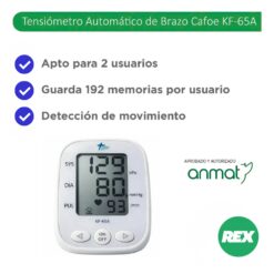 Tensiómetro Digital Automático de Brazo KF-65A COFOE - Imagen 3