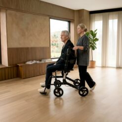 Andador Rollator con Apoyapies Rebatibles A3027N SILFAB - Imagen 15