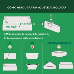 Barra de Sujeción para Bañera Regulable - Imagen 5