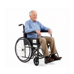 Alternative view of Silla de Ruedas Manual Semi Desmontrable 46cm T.I.M.